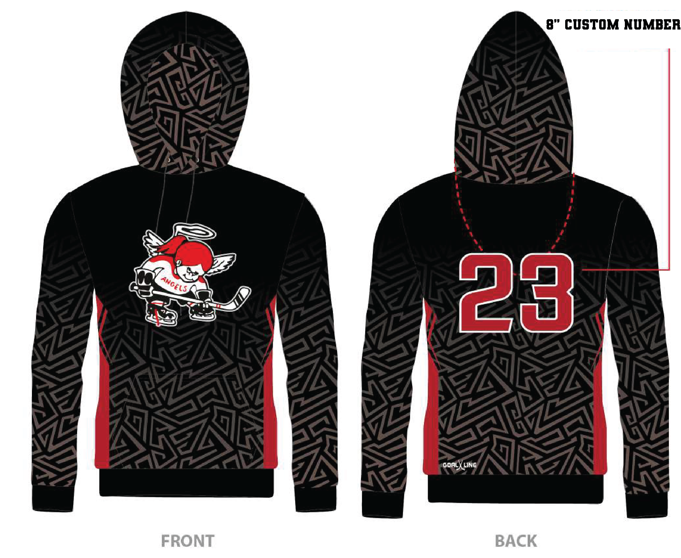 HOLIDAY PRE ORDER TCS *ANGELS* PULLOVER HOODIE