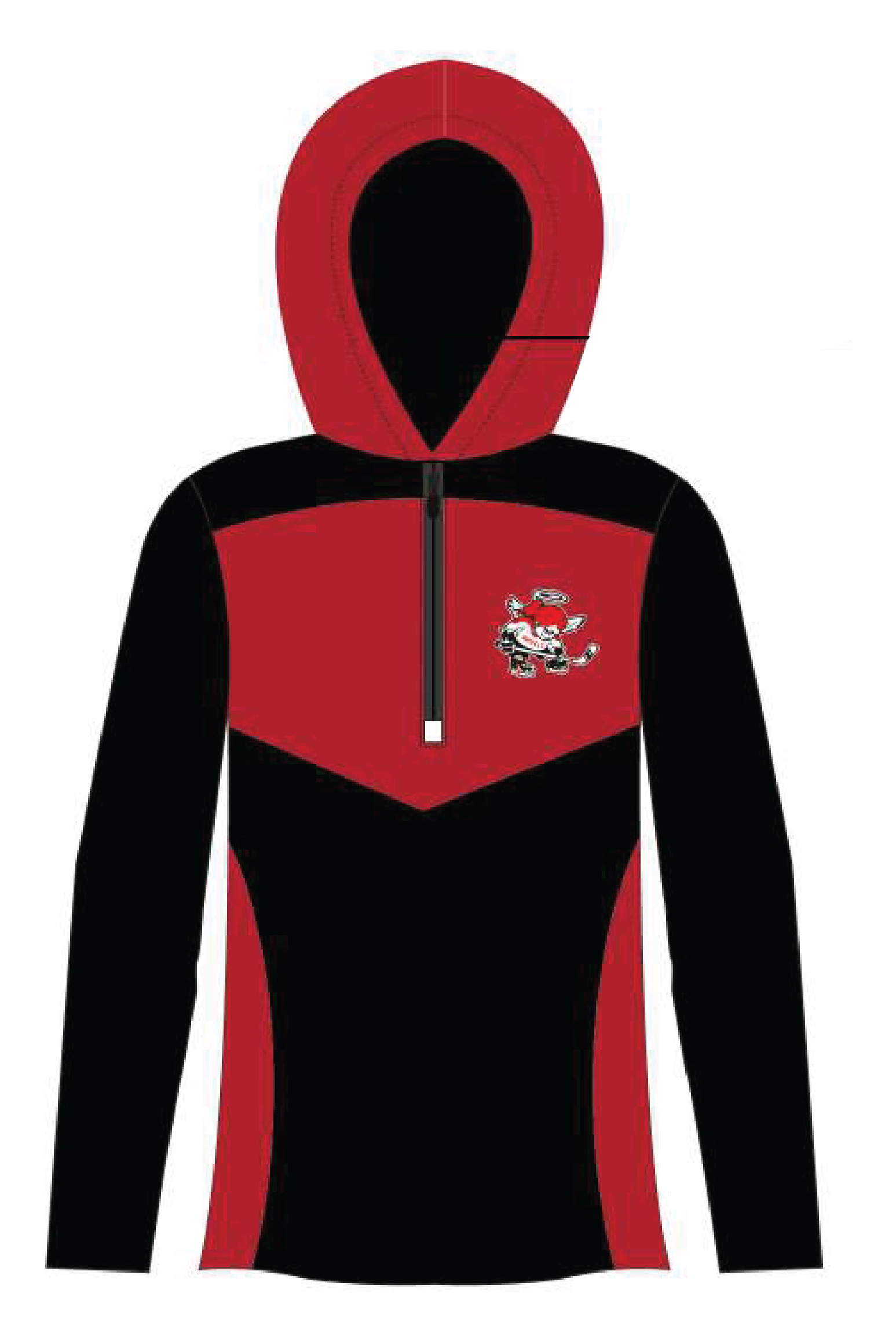 HOLIDAY PRE ORDER TCS *ANGELS* HOODED 1/4 ZIP