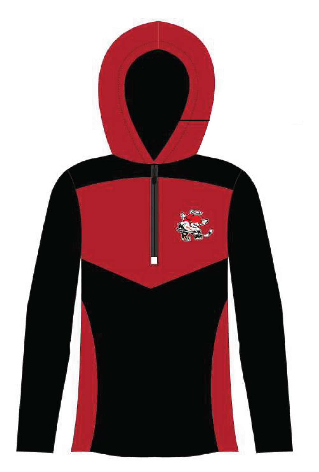 HOLIDAY PRE ORDER TCS *ANGELS* HOODED 1/4 ZIP