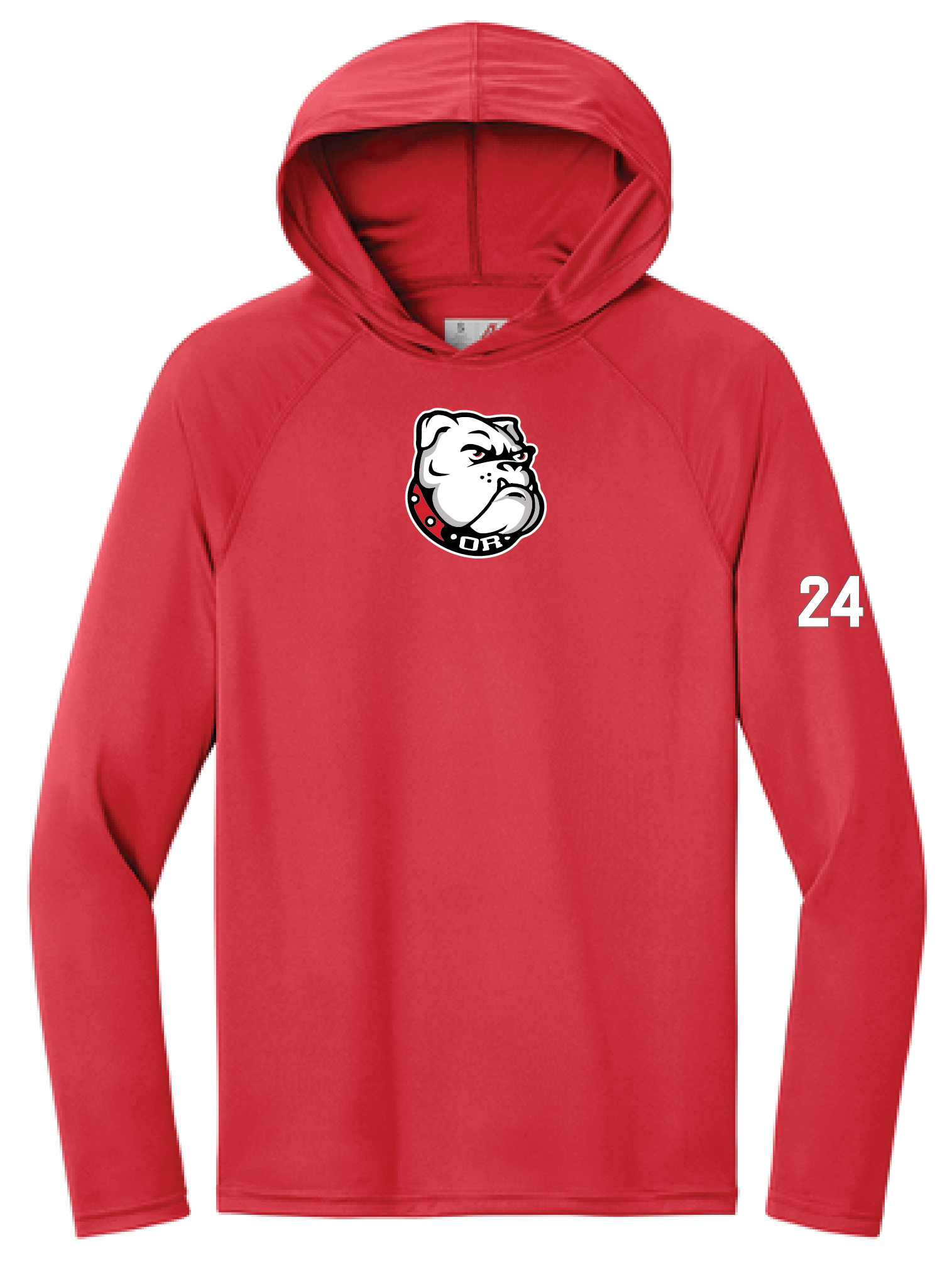 OR LIGHTWEIGHT HOODED LONG SLEEVE TEE
