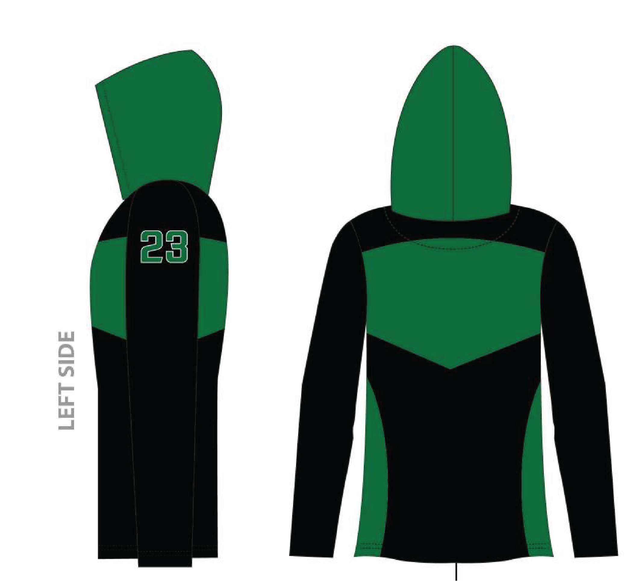 HOLIDAY PRE ORDER SSK KINGS HOODED 1/4 ZIP