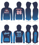 ADMIRALS HOLIDAY PRE ORDER REVERSIBLE HOODIE