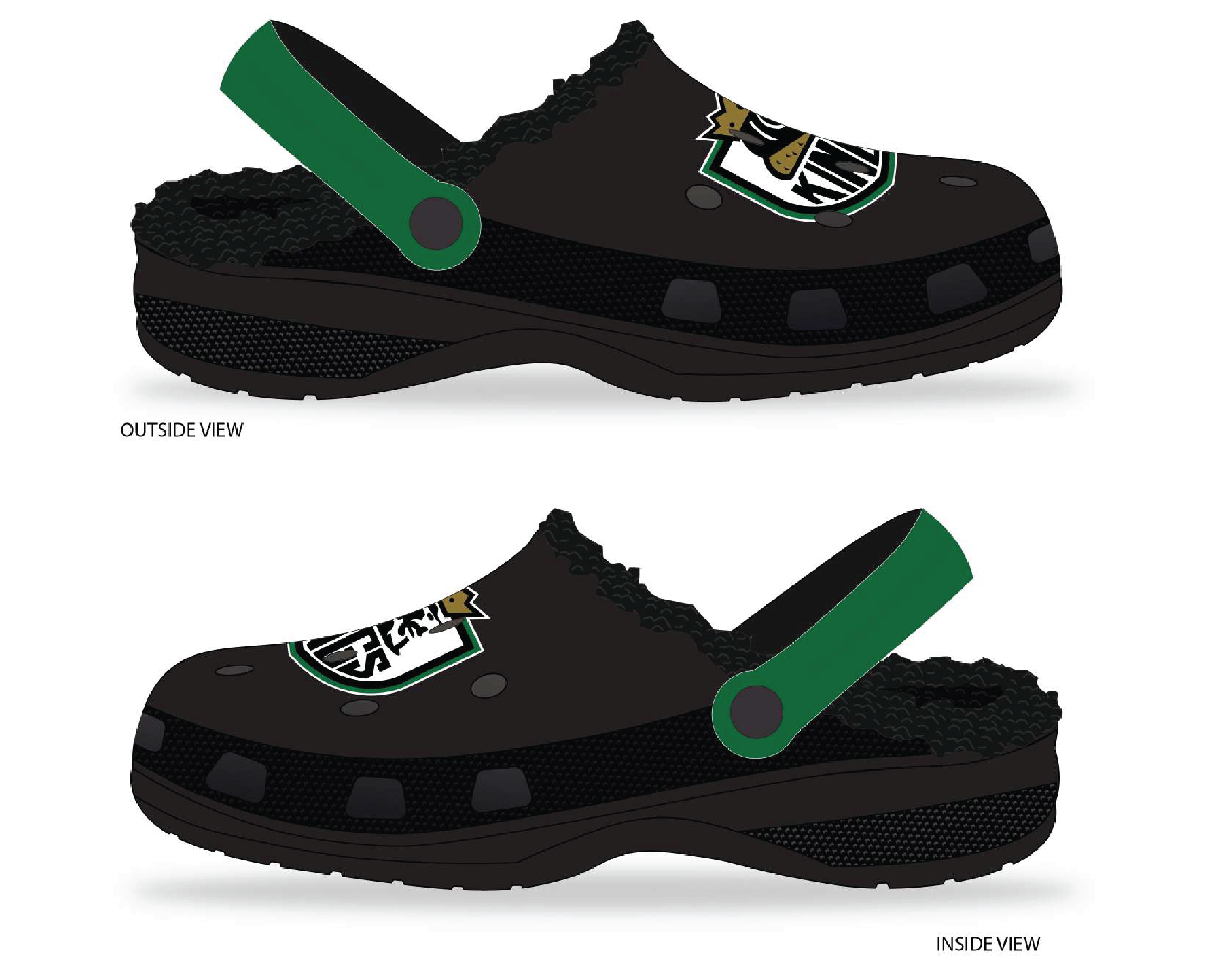 HOLIDAY PRE ORDER SSK KINGS FUR LINED CLOG