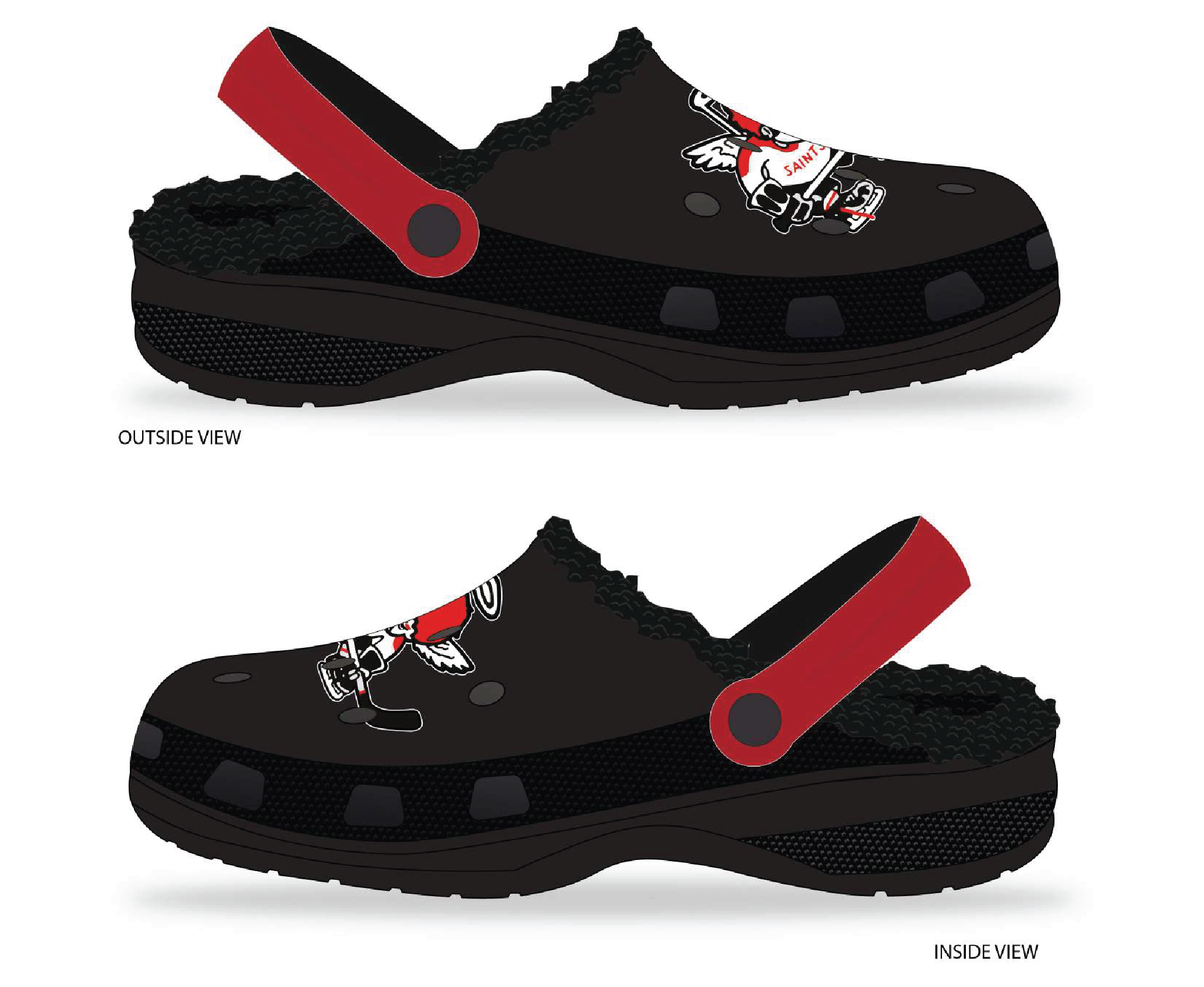 HOLIDAY PRE ORDER TCS SAINTS FUR LINED CLOG