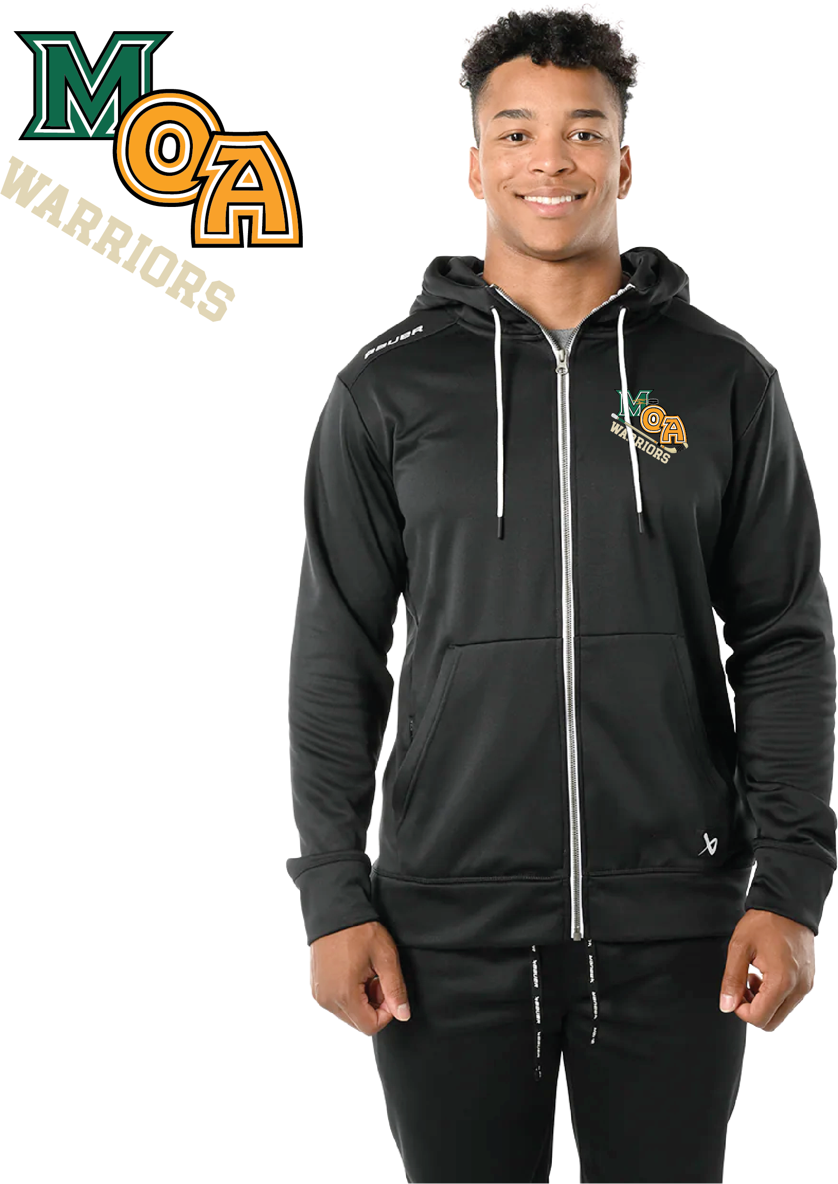 MOA BAUER FULL ZIP HOODIE