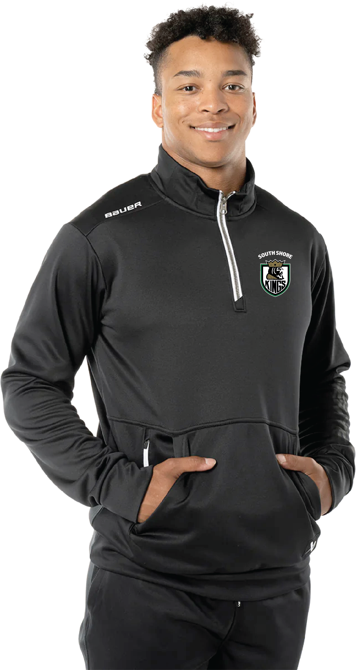 SSK BAUER 1/2 ZIP FLEECE PULLOVER