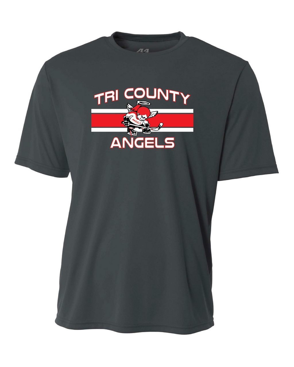 TCS *ANGELS*  GRAPHITE SS TEE